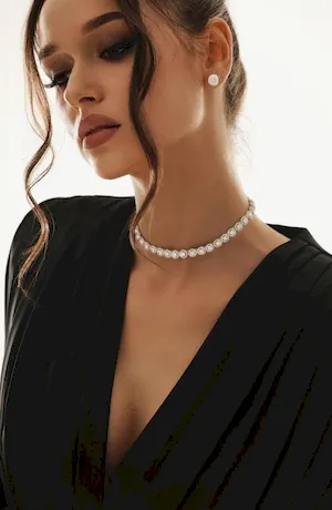 Choker “Bobițe”