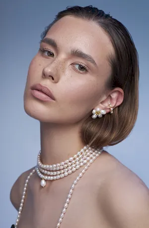 Серьги «Магнолия»